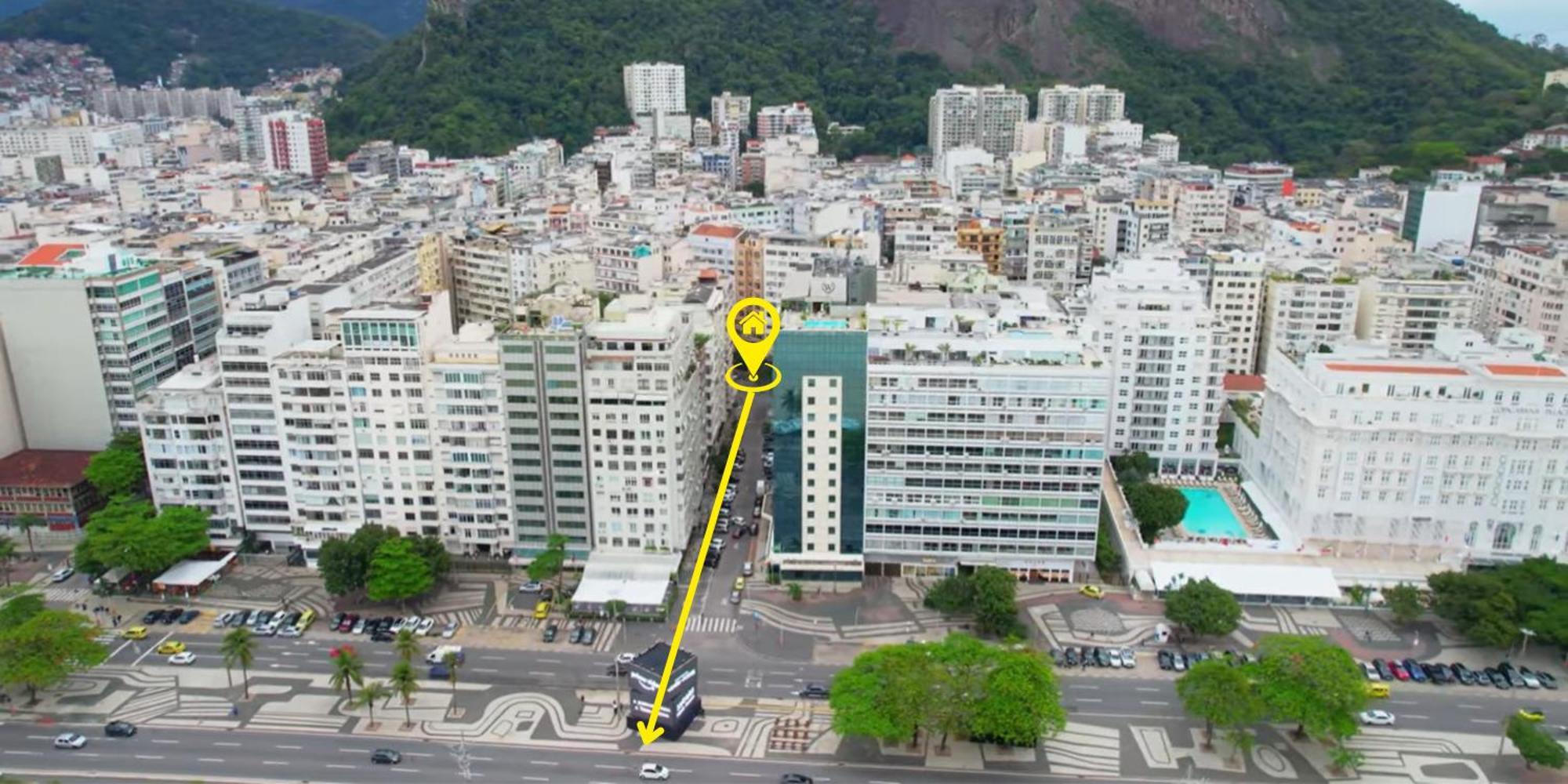 Paraiso De Ferias - Flat Copacabana 1 Rio de Janeiro Exteriör bild